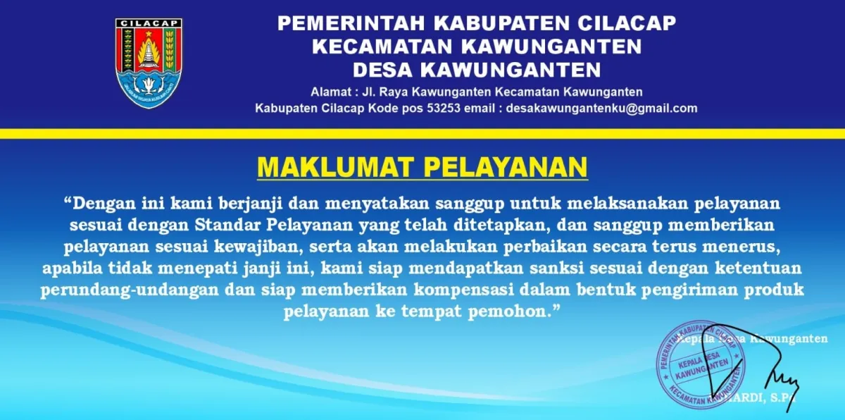 Kemantren Kawunganten III: Solusi Jasa & Layanan Cilacap yang Mengerti Kebutuhan Anda